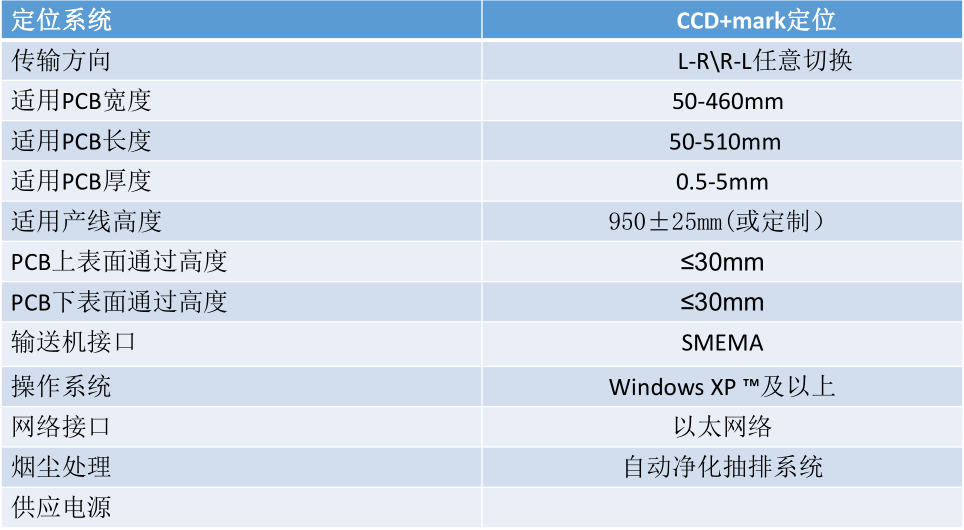 全自動PCB板激光打碼機(jī)參數(shù)2